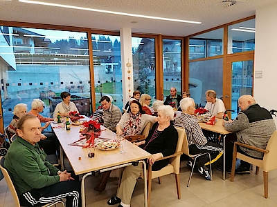 Auftritt des Ellmauer Männerchors am 4. Adventsonntag