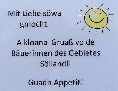 Brodakrapfen der Söllandler Bäuerinnen für das Pflegeheim Scheffau