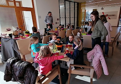 Besuch der Söller Kindergartenkinder