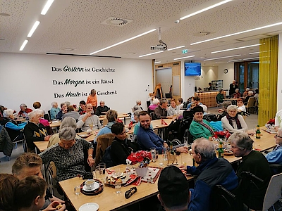 Auftritt des Ellmauer Männerchors am 4. Adventsonntag