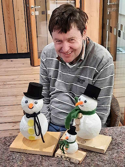 Pfiffige Winterdeko