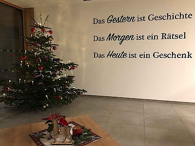 Weihnachten in unserem Heim