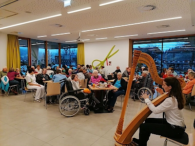 Auftritt des Ellmauer Männerchors am 4. Adventsonntag