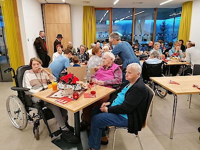 Auftritt des Ellmauer Männerchors am 4. Adventsonntag