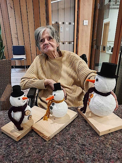 Pfiffige Winterdeko