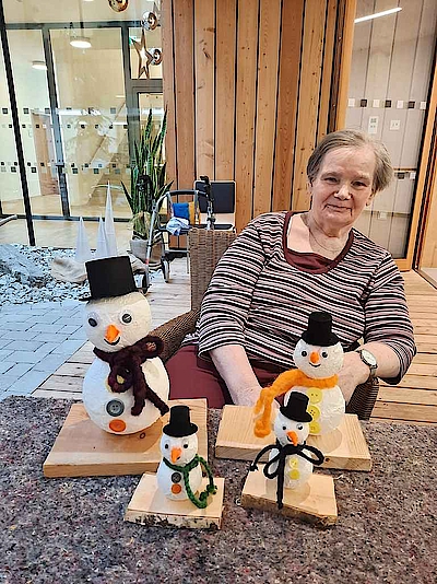 Pfiffige Winterdeko
