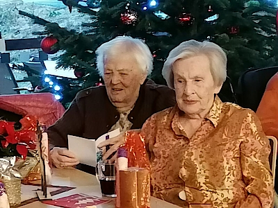 Bewohnerweihnachtsfeier im Pflegeheim Scheffau