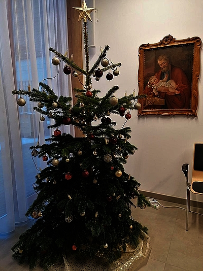 Weihnachtliches im Pflegeheim Scheffau