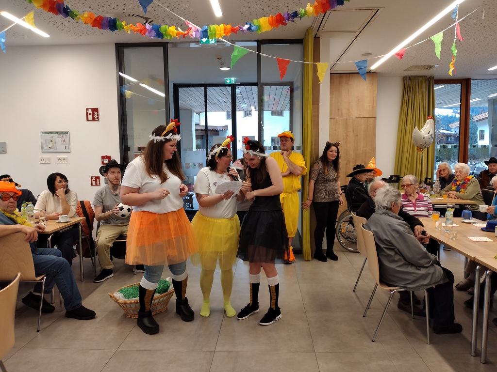 Fasching im Sozialzentrum