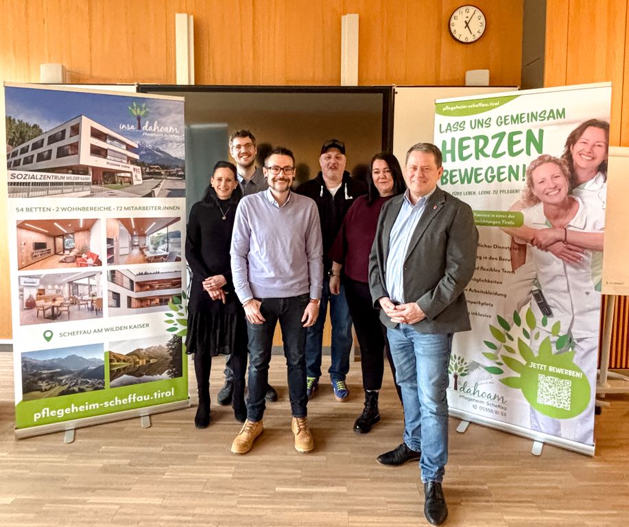 Pflegeheim präsentiert sich